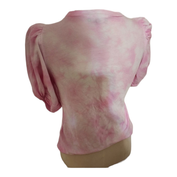 Generation Love Kelly Puff Pink/ white Tie Dye size xs - Picture 3 of 7